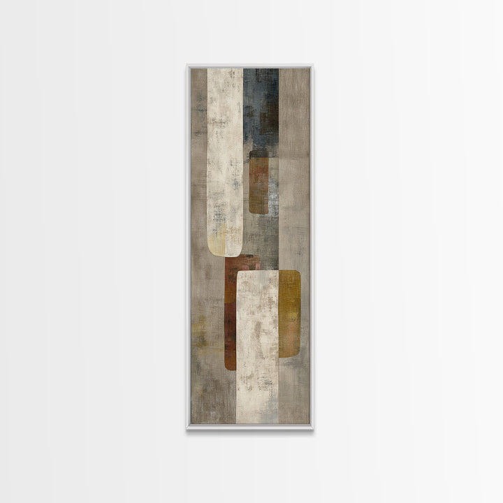 Soft Abstract Linen Texture Canvas Print, Master Bedroom, Farmhouse Wall Art, Bedroom Decor, Sanctuary, Master Bedroom Decor, MAS-1x3-39