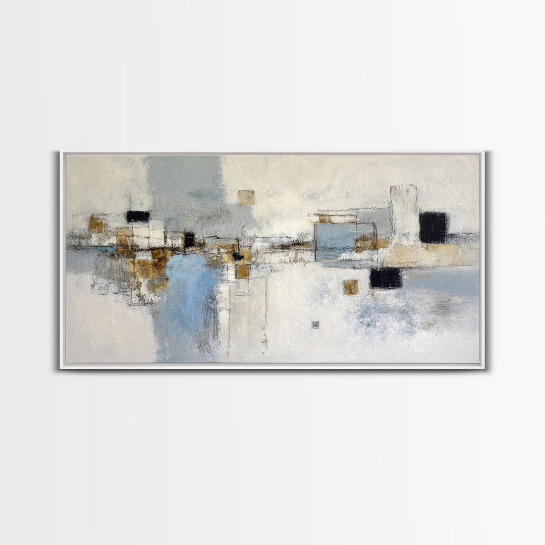 Minimal Two Figure Line Drawing Canvas Print, Master Bedroom, Bedroom Wall Decor, Bedroom Decor, Fine Art, Sanctuary, MAS-2x1-49