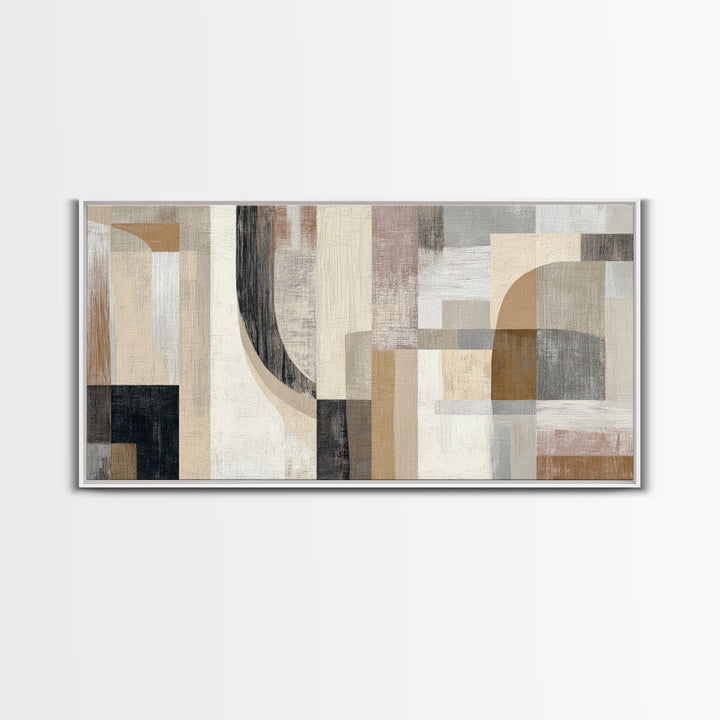 Soft Abstract Linen Texture Canvas Print, Master Bedroom, Set of 2 Prints, Bedroom Decor, Fine Art, Sanctuary, MAS-2x1-71