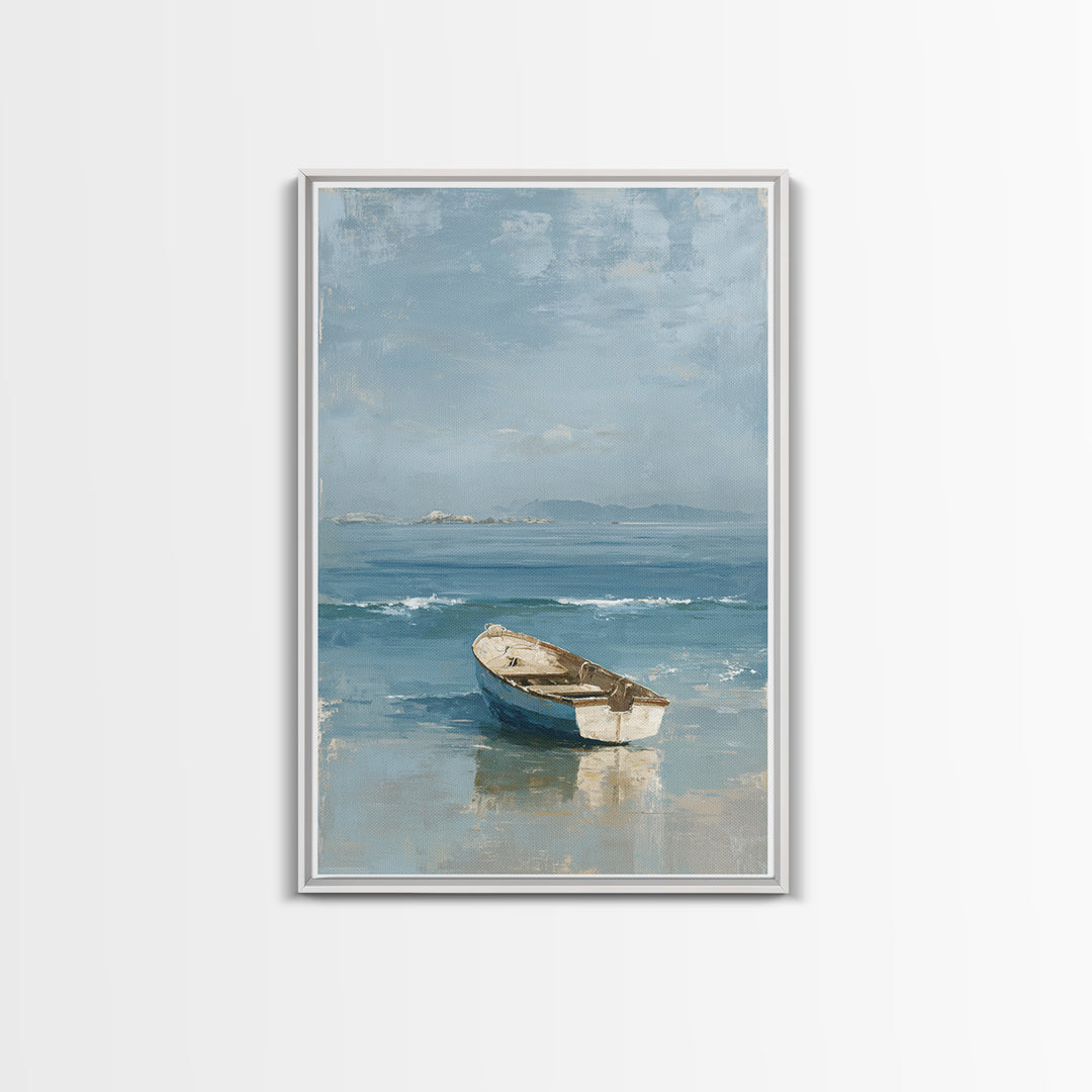 Hotel Coastal Landscape Canvas Print, Master Bedroom, Wall Decal, Bedroom Decor, Fine Art, Sanctuary, Wall Decor Bedroom, MAS-2x3-29