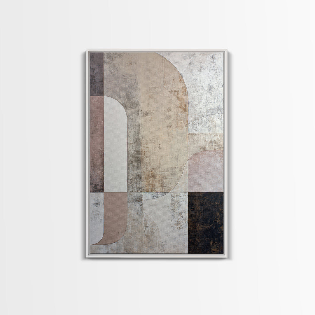 Large Cream Abstract Canvas Print, Master Bedroom, Bedroom Wall Decor, Bedroom Decor, Abstract Art, Sanctuary 449, MAS-2x3-49