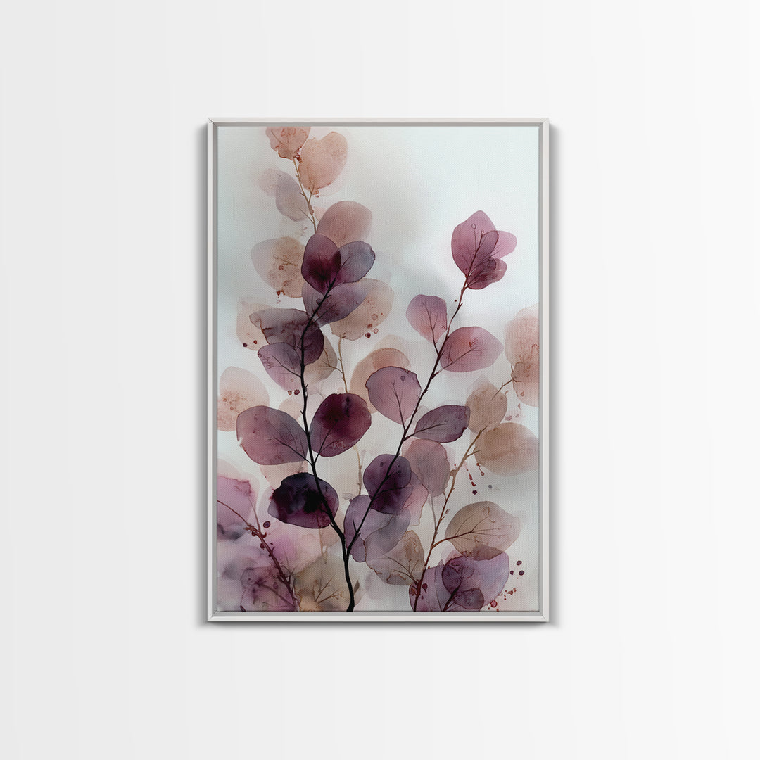 Blush and Taupe Cloudscape Canvas Print, Master Bedroom, Canvas Print, Bedroom Decor, Abstract Art, Sanctuary, MAS-2x3-62