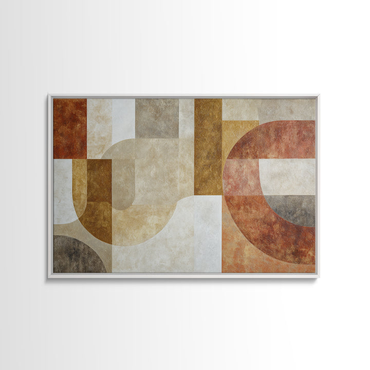 Soft Abstract Linen Texture Framed Canvas Print, Master Bedroom, Canvas Print, Bedroom Decor, Sanctuary, Above Bed Wall Art, MAS-3x2-7