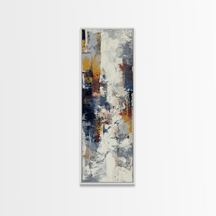 Chaotic Joyful Abstract Canvas Print, Maximalist Art, Retro Wall Art, Living Room Decor, Abstract Art, Maximal, MAX-1x3-10