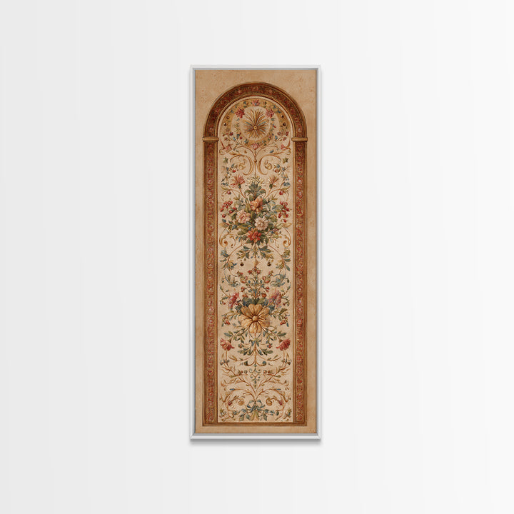 Ornamental Arch Filled Canvas Print, Maximalist Art, Original Art, Living Room Decor, Fine Art, Maximal, Modern Wall Art, MAX-1x3-7
