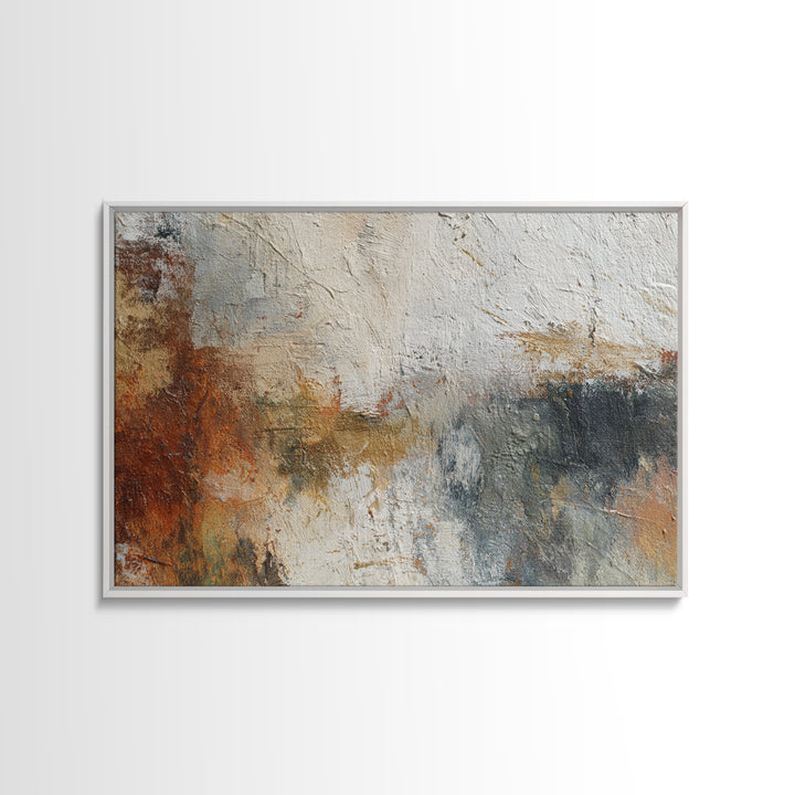 Chaotic Joyful Abstract Framed Canvas Print, Maximalist Art, Unique Wall Art, Living Room Decor, Maximal, Fine Art Print, MAX-3x2-50