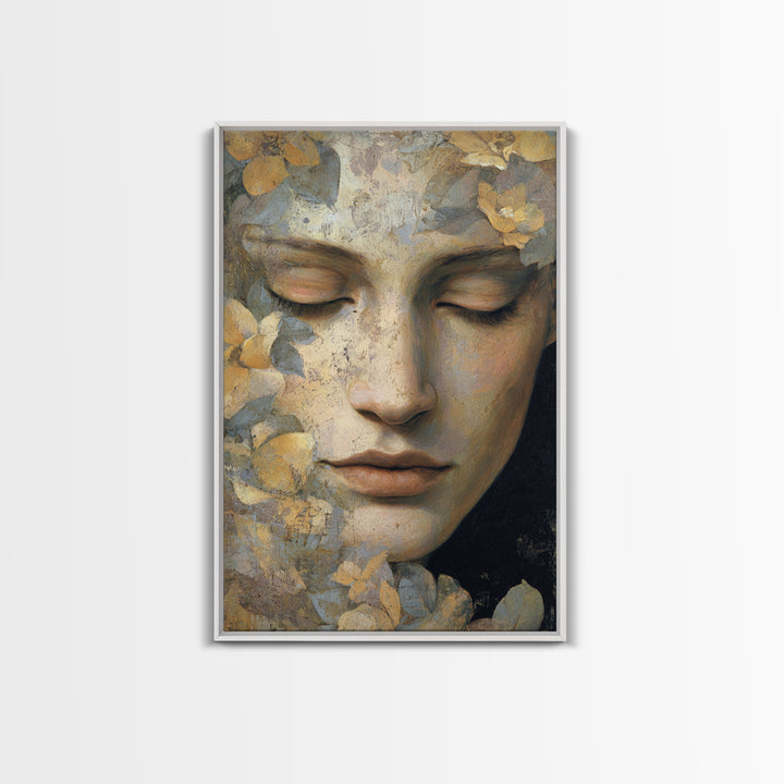 Tea Bowl and Steam Canvas Print, Meditation Art, Contemporary Art, Living Room Decor, Fine Art, Stillness, Modern Decor, MED-2x3-77