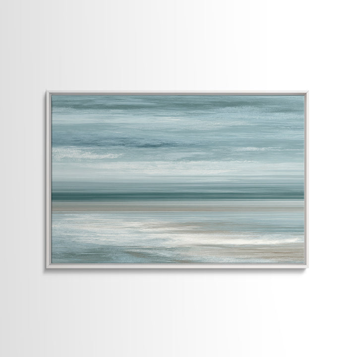 Abstract Breath Waves Canvas Print, Meditation Art, Spiritual Wall Art, Living Room Decor, Abstract Art, Stillness, Boho Decor, MED-3x2-34
