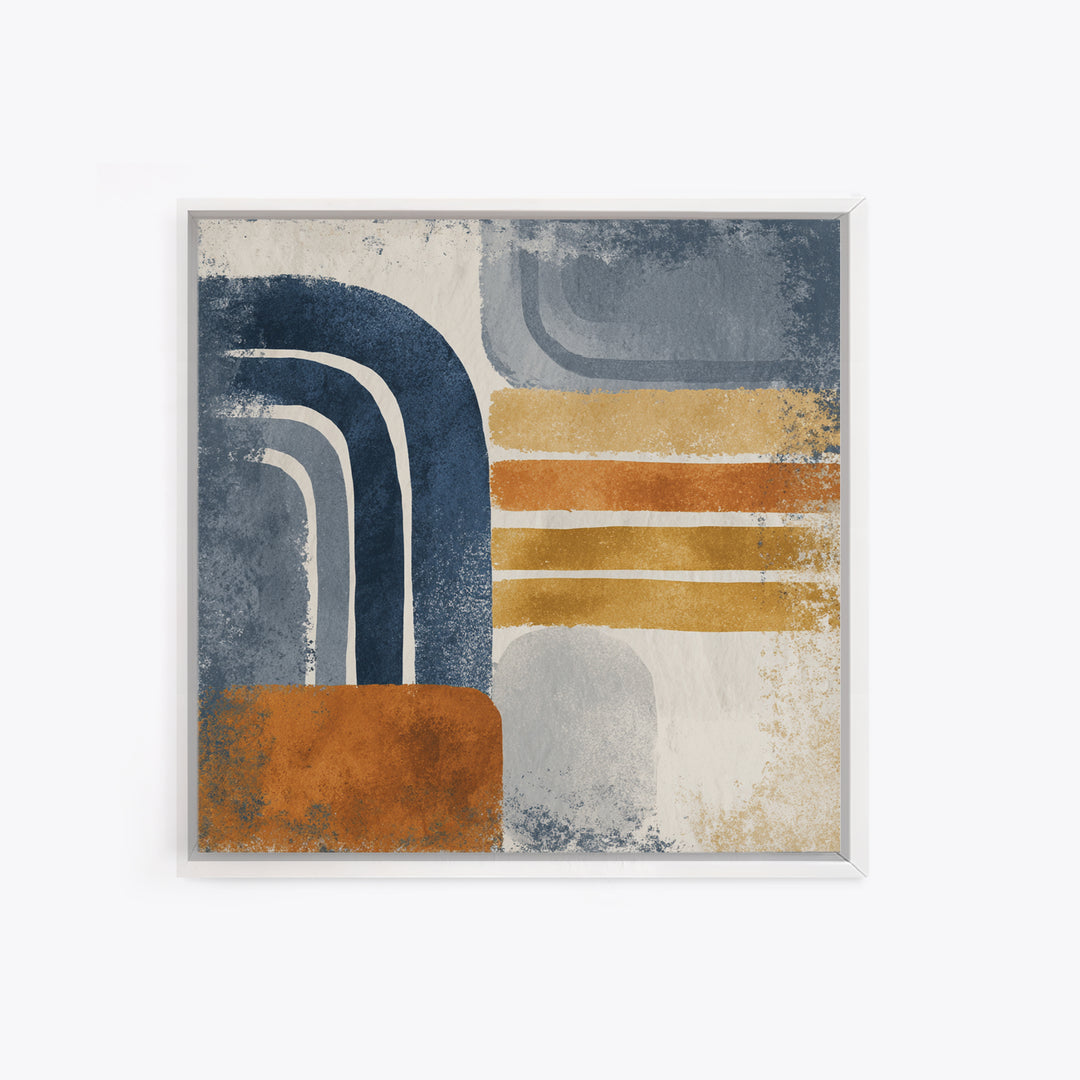 Minimal Abstract Wave Line Canvas Print, Minimalist Art, Minimalist Wall Art, Living Room Decor, Abstract Art, Minimal, MIN-1x1-13