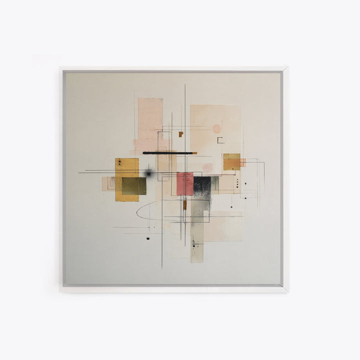 Minimal Cat Line Drawing Canvas Print, Minimalist Art, Digital Wall Art, Living Room Decor, Abstract Art, Minimal, MIN-1x1-23