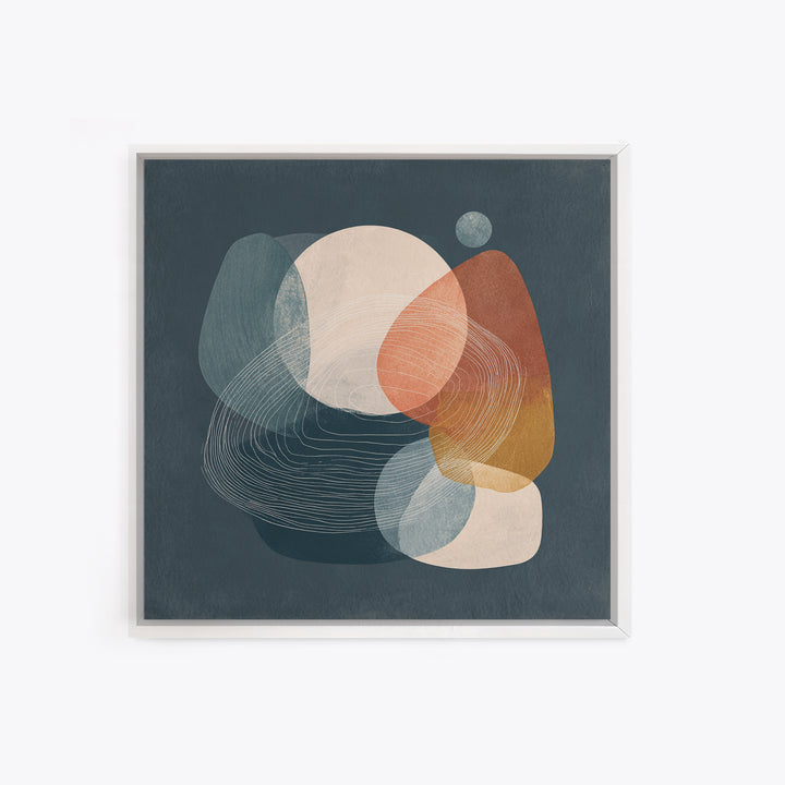 Minimal Abstract Wave Line Canvas Print, Minimalist Art, Minimalist Decor, Living Room Decor, Minimal, Digital Wall Art, MIN-1x1-85