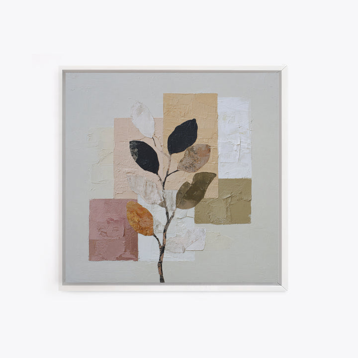 Minimal Branch Silhouette Canvas Print, Minimalist Art, Art, Living Room Decor, Oil Painting, Minimal, Canvas Tote Bag, MIN-1x1-99