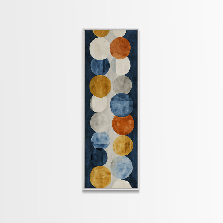 Single Brushstroke Circle Canvas Print, Minimalist Art, Boho Decor, Living Room Decor, Oil Painting, Minimal, Digital Prints, MIN-1x3-82