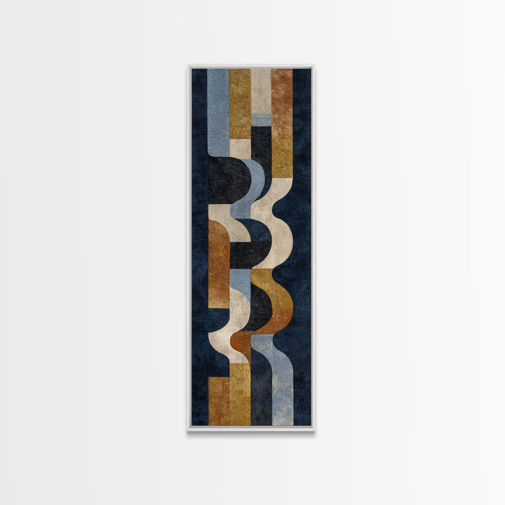 Minimal Abstract Wave Line Canvas Print, Minimalist Art, Boho Decor, Living Room Decor, Fine Art, Minimal, Digital Prints, MIN-1x3-97