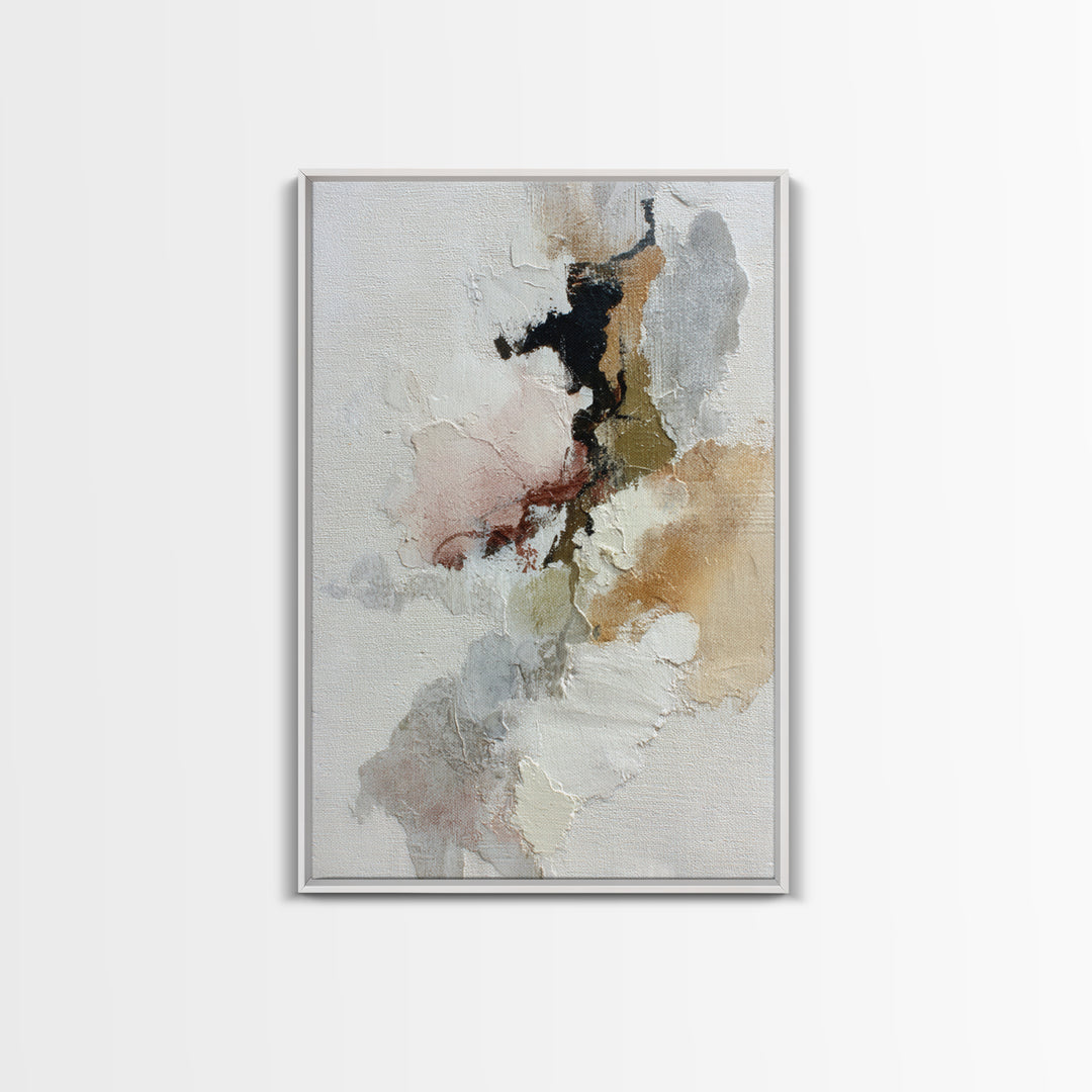 Small Cloud Study Canvas Print, Minimalist Art, Living Room Decor, Minimal, Modern Decor, Fine Art Print, Statement Artwork, MIN-2x3-77