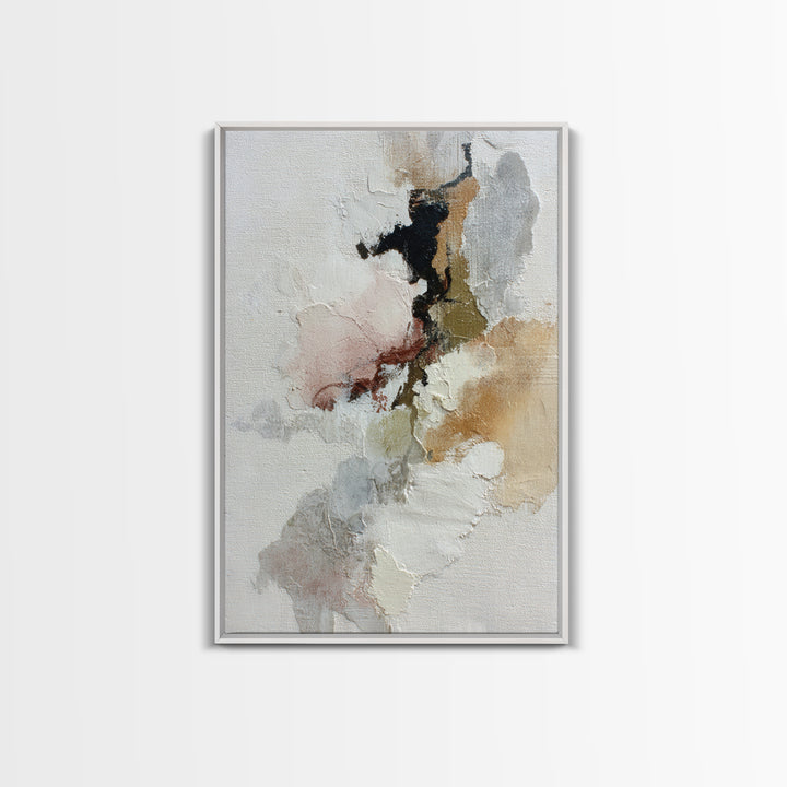 Small Cloud Study Canvas Print, Minimalist Art, Living Room Decor, Minimal, Modern Decor, Fine Art Print, Statement Artwork, MIN-2x3-77