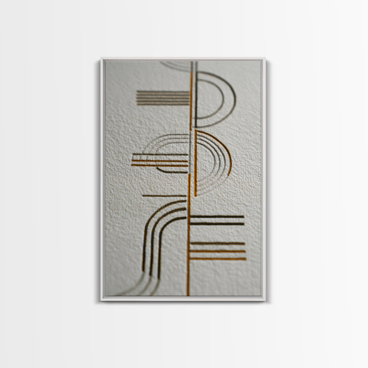 Minimal Cat Line Drawing Canvas Print, Minimalist Art, Movie Poster, Living Room Decor, Abstract Art, Minimal, Modern Wall Art, MIN-2x3-79