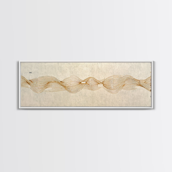 Minimal Cat Line Drawing Framed Canvas Print, Minimalist Art, Digital Wall Art, Living Room Decor, Abstract Art, Minimal, MIN-3x1-87