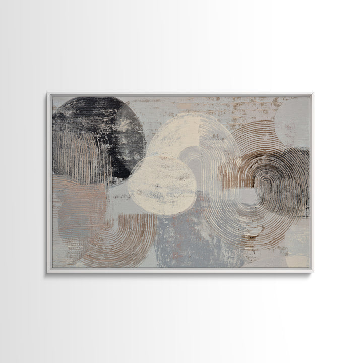Small Cloud Study Canvas Print, Minimalist Art, Neutral Decor, Living Room Decor, Fine Art, Minimal, Home Decor, Poster, MIN-3x2-49