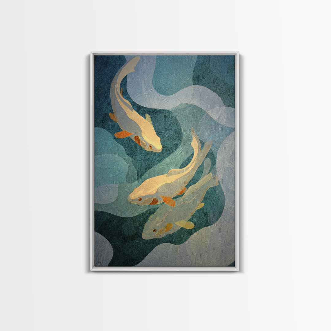 Dolphins Leaping Through Sunlit Waves Canvas Print, Marine Life Art, Coastal Home Decor, Living Room Decor, Fine Art, Marine, MLA-2x3-39