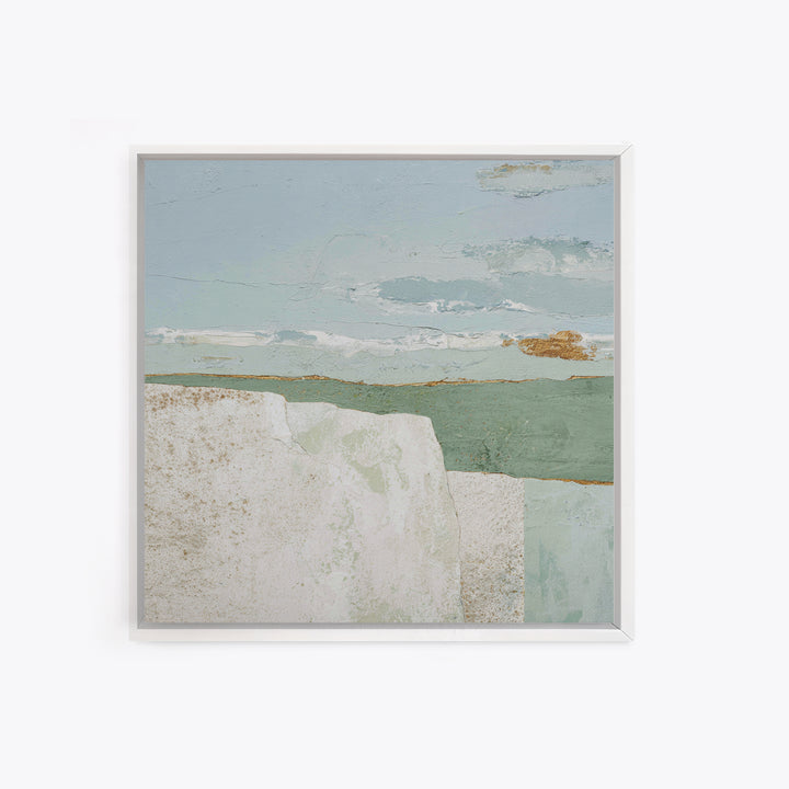 Clean Geometric Composition Canvas Print, Medical Office Art, Anatomy Poster, Office Decor, Abstract Art, Calm, Modern Decor, MOA-1x1-10