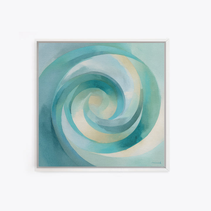 Abstract Healing Spiral Canvas Print, Medical Office Art, Printable Card, Office Decor, Abstract Art, Calm, School Nurse Art, MOA-1x1-15
