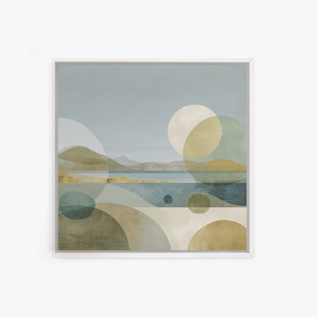 Clean Geometric Composition Canvas Print, Medical Office Art, Neutral Decor, Office Decor, Fine Art, Calm, Wall Art, Home Decor, MOA-1x1-82