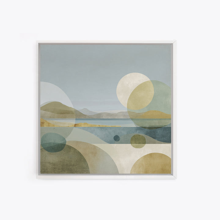 Clean Geometric Composition Canvas Print, Medical Office Art, Neutral Decor, Office Decor, Fine Art, Calm, Wall Art, Home Decor, MOA-1x1-82