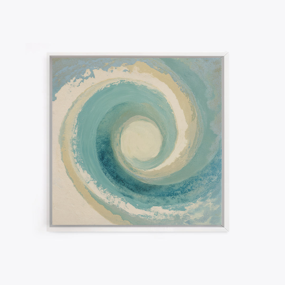 Abstract Healing Spiral Canvas Print, Medical Office Art, Boho Decor, Office Decor, Abstract Art, Calm, Printable Wall Art, MOA-1x1-87