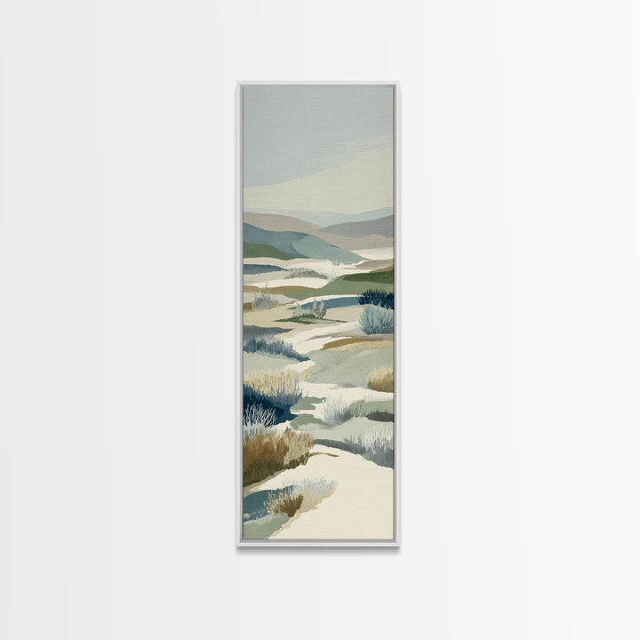 Clean Geometric Composition Canvas Print, Medical Office Art, Anatomy Art, Office Decor, Fine Art, Calm, Statement Artwork, MOA-1x3-22