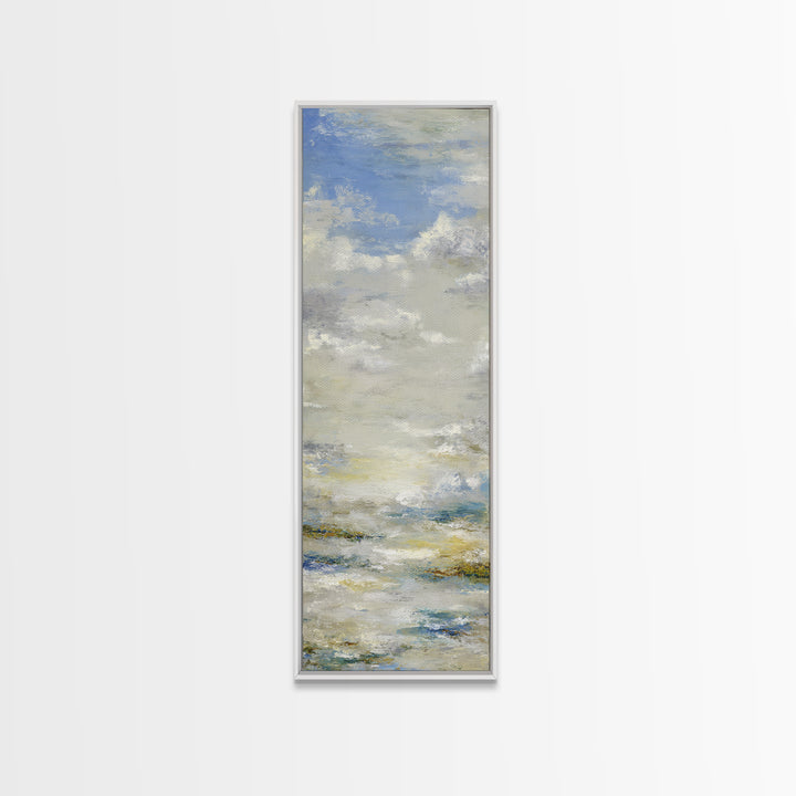 Soft Mountain Landscape Canvas Print, Medical Office Art, Biology Art, Office Decor, Fine Art, Calm, Art Print, Room Decor, MOA-1x3-38