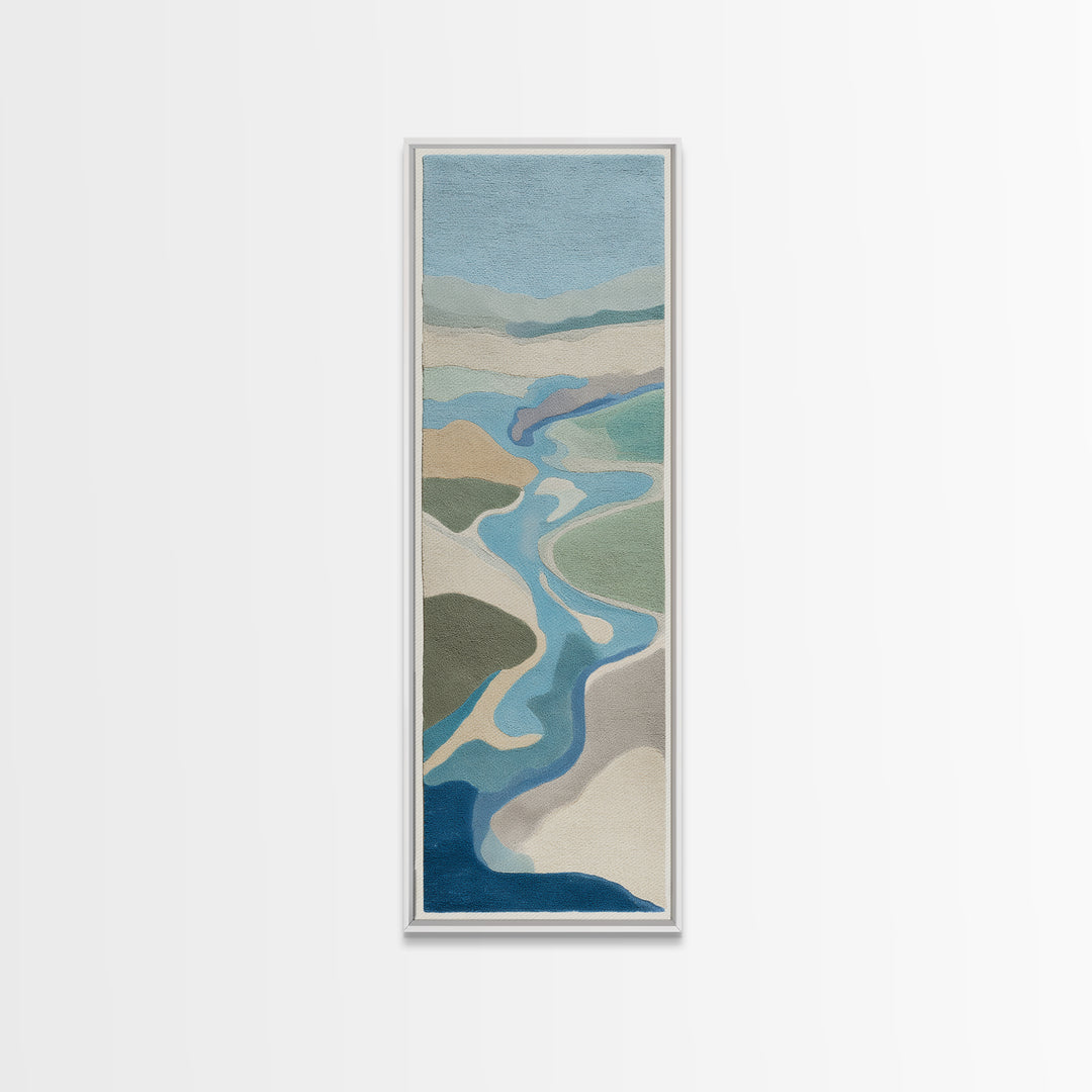 Simple Line Figure Canvas Print, Medical Office Art, Medical School, Office Decor, Fine Art, Calm, Minimalist Decor, MOA-1x3-78