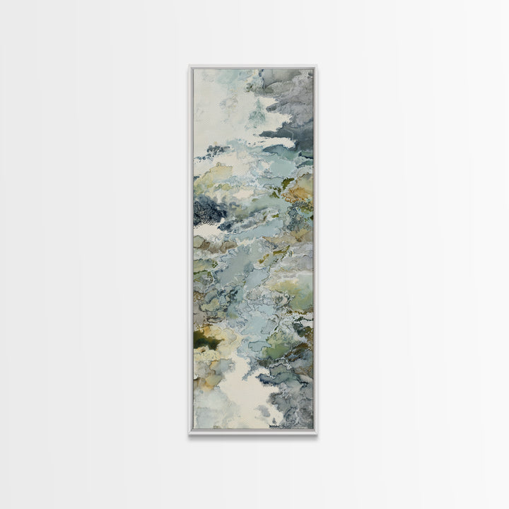 Sky and Cloud Scene Canvas Print, Medical Office Art, Minimalist Decor, Office Decor, Fine Art, Calm, Dental Office Decor, MOA-1x3-93