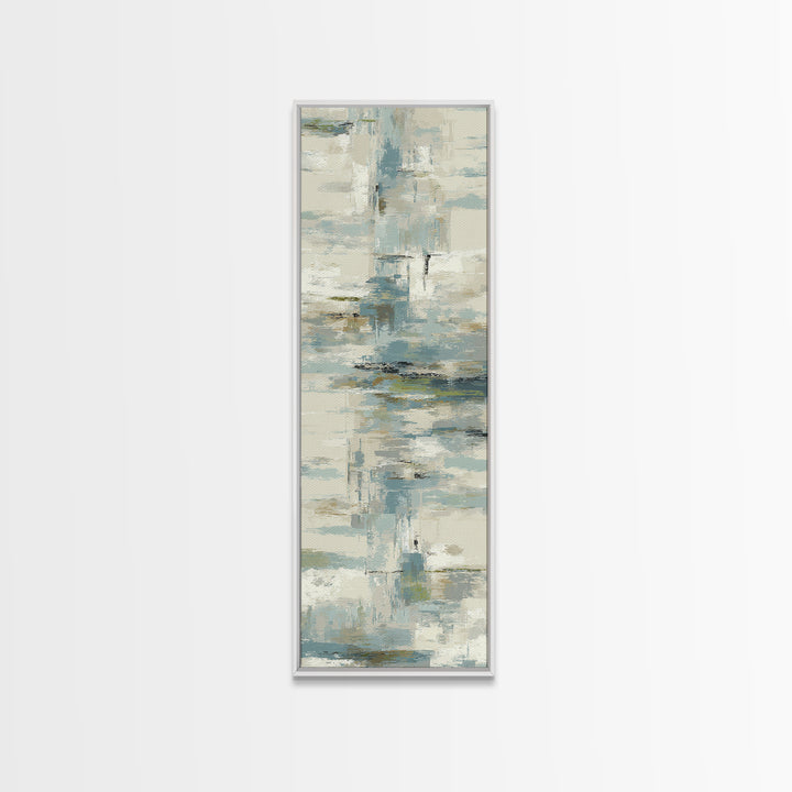 Clean Geometric Composition Canvas Print, Medical Office Art, Fine Art Print, Office Decor, Abstract Art, Calm, Wall Decor, MOA-1x3-94