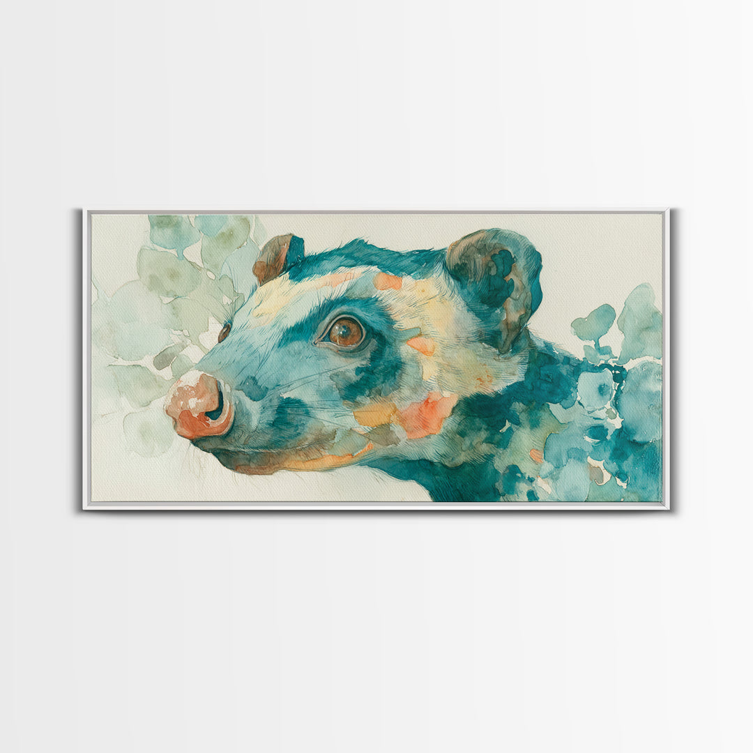 Subtle Marble Texture Framed Canvas Print, Medical Office Art, Educational Poster, Office Decor, Fine Art, Calm, Fine Art Print, MOA-2x1-87