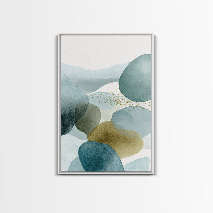 Simple Line Figure Framed Canvas Print, Medical Office Art, Boho Decor, Office Decor, Fine Art, Calm, Printable Wall Art, MOA-2x3-26