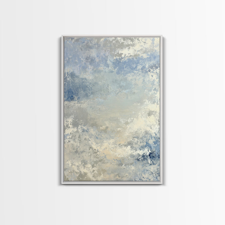 Subtle Marble Texture Framed Canvas Print, Medical Office Art, Printable Art, Office Decor, Fine Art, Calm, Medical Wall Art, MOA-2x3-75