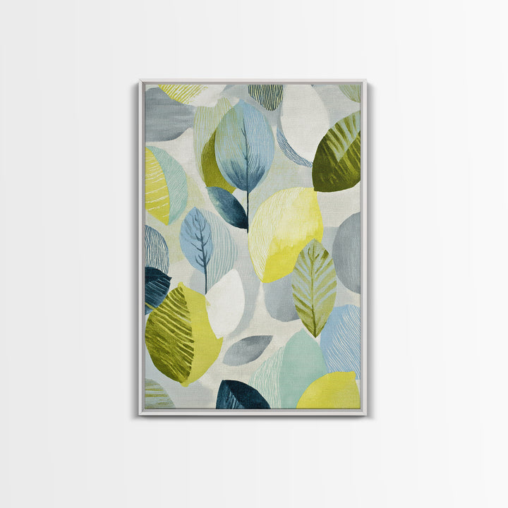 Fresh Citrus and Leaves for Bright Optimism Framed Canvas Print, Medical Office Art, Anatomy Poster, Office Decor, Oil Painting, MOA-2x3-8