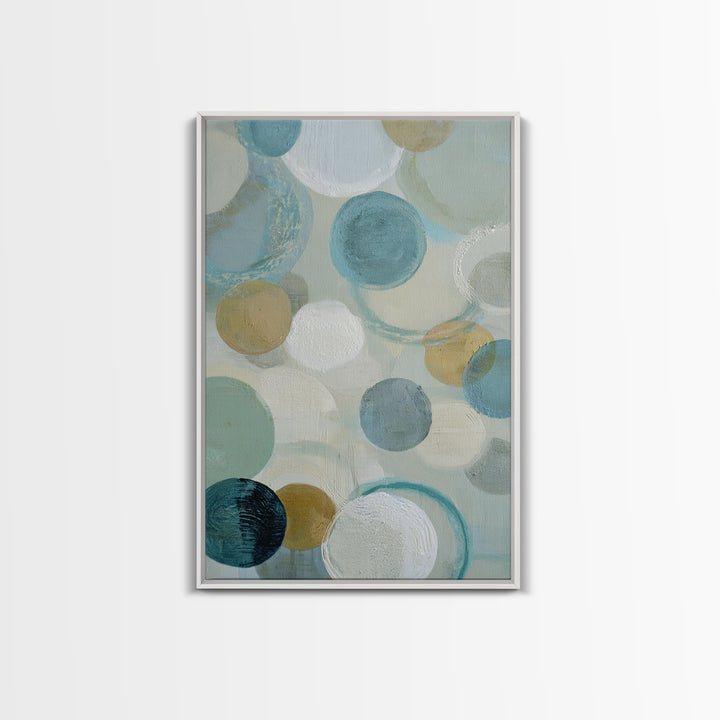 Abstract Cells and Circles as Soothing Pattern Canvas Print, Medical Office Art, Medical Office Decor, Office Decor, Calm, MOA-2x3-85