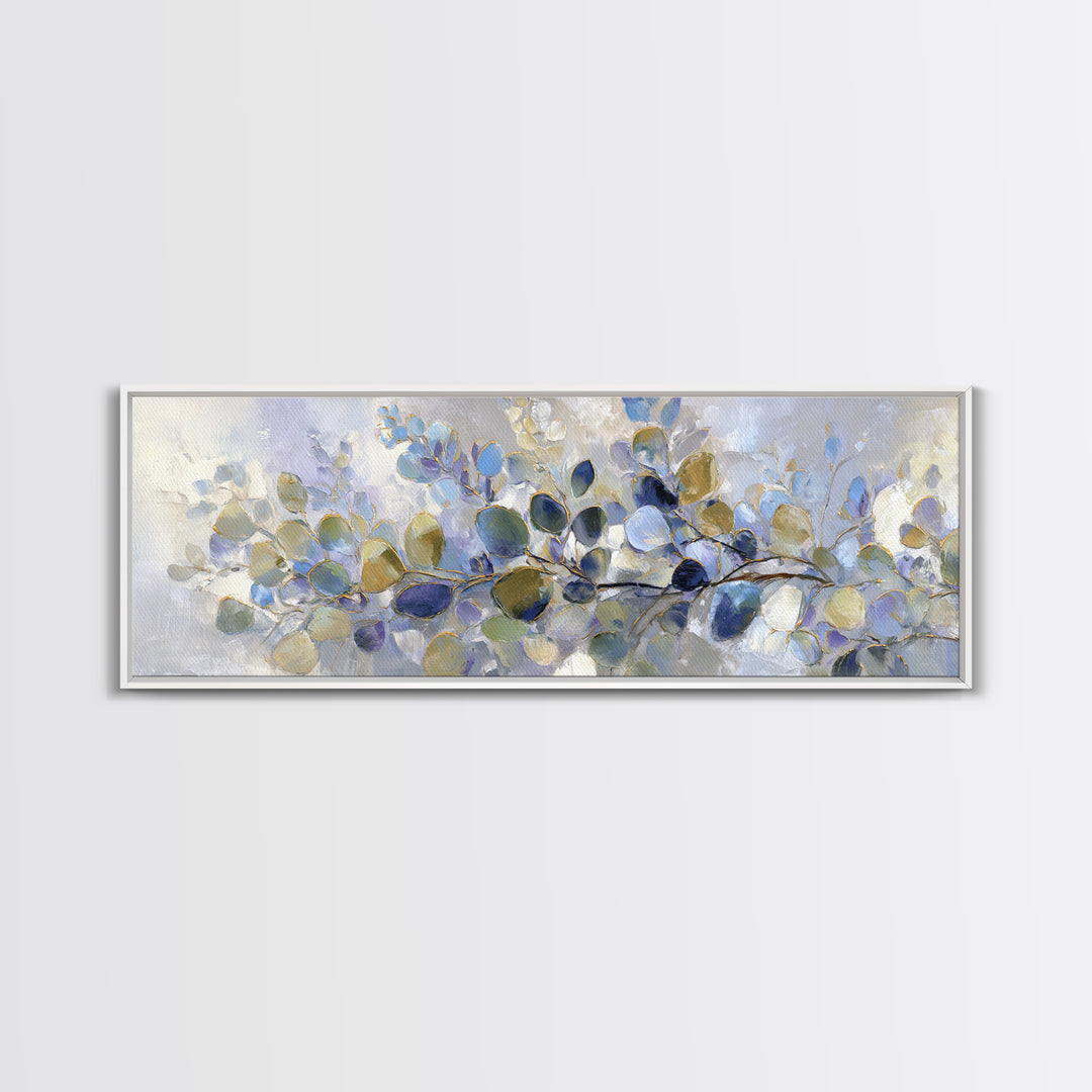 Lavender Botanical Still Life Canvas Print, Medical Office Art, Dental Office Decor, Office Decor, Oil Painting, Calm, MOA-3x1-13