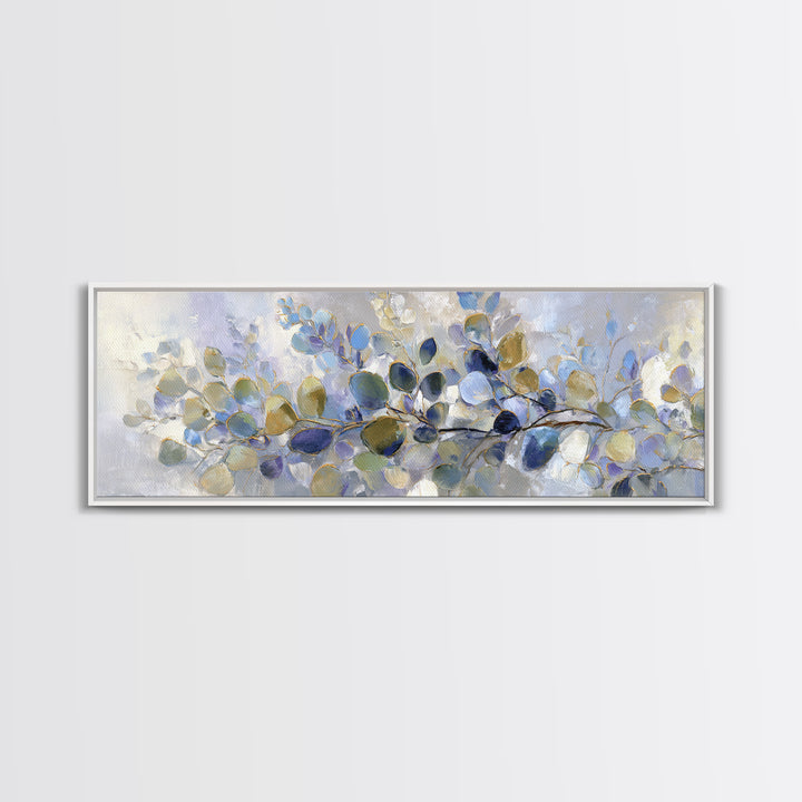 Lavender Botanical Still Life Canvas Print, Medical Office Art, Dental Office Decor, Office Decor, Oil Painting, Calm, MOA-3x1-13