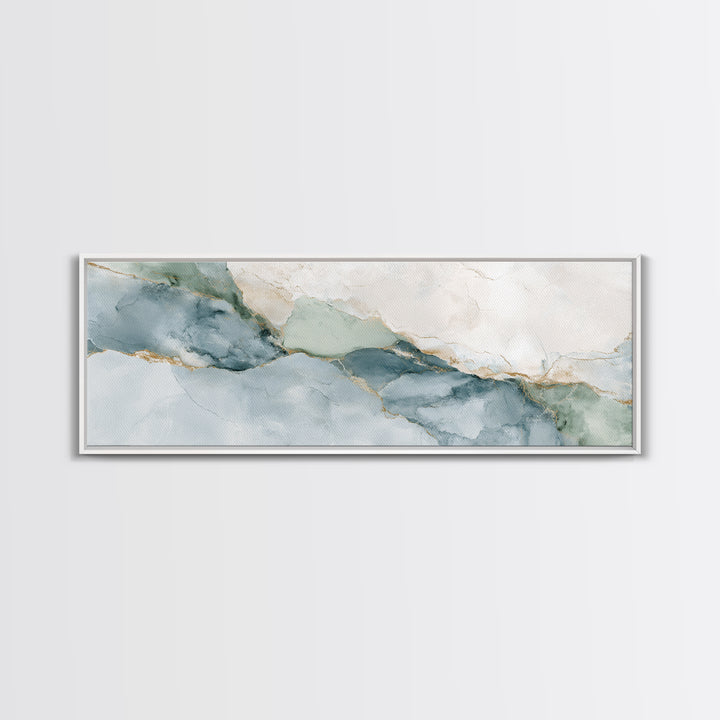 Subtle Marble Texture Canvas Print, Medical Office Art, Art Print, Office Decor, Calm, Printable Art, Medical Student Gift, MOA-3x1-35