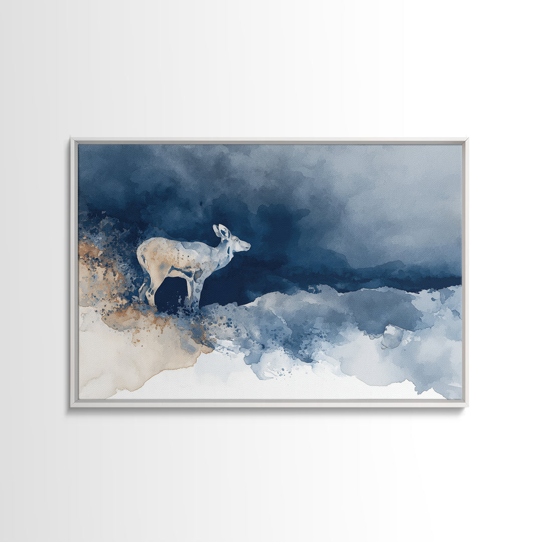 Large Neutral Landscape Framed Canvas Print, Medical Office Art, Medical Office Decor, Office Decor, Calm, Nurse Wall Art, MOA-3x2-20