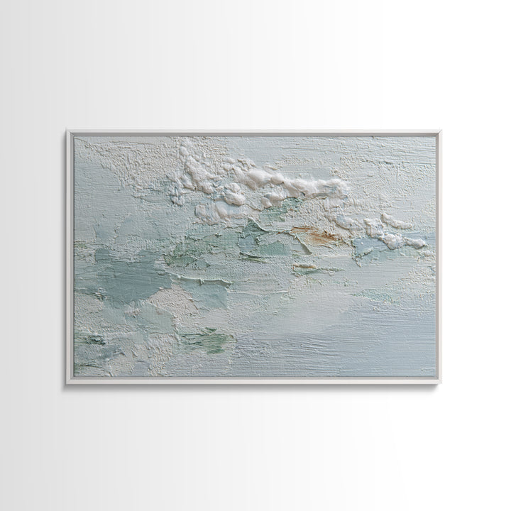 Clean Geometric Composition Framed Canvas Print, Medical Office Art, Healthcare Wall Art, Office Decor, Abstract Art, Calm, MOA-3x2-86