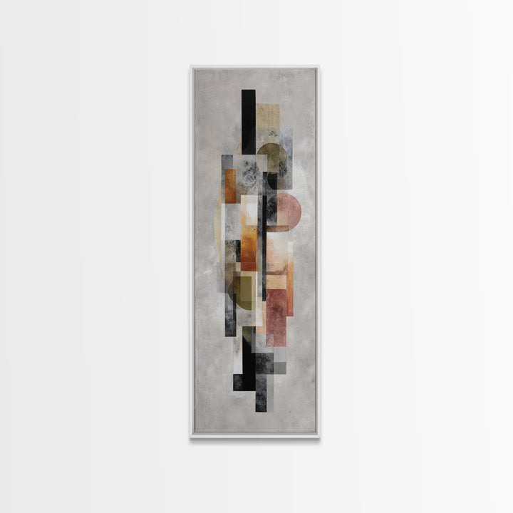 Black Ink Abstract Canvas Print, Monochrome Art, Luxury Decor, Living Room Decor, Abstract Art, Mono, Printable Wall Art, MON-1x3-90