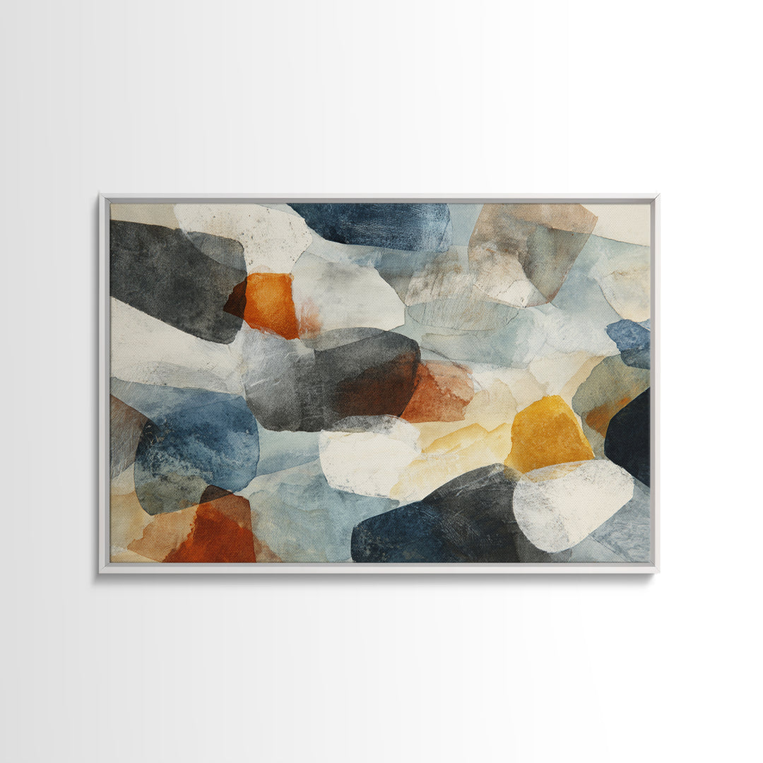 Black Ink Abstract Canvas Print, Monochrome Art, Printable Art, Living Room Decor, Abstract Art, Mono, Minimalist Wall Art, MON-3x2-58