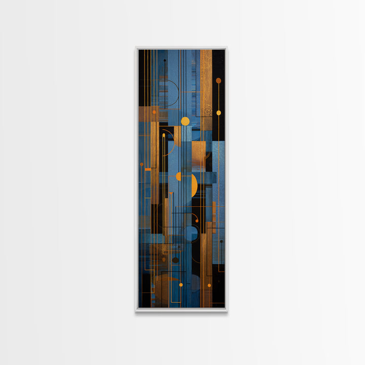 Album Cover Abstract Grid Canvas Print, Music Studio Art, Music Lover, Studio Decor, Abstract Art, Rhythm, Minimalist Decor, MSA-1x3-78