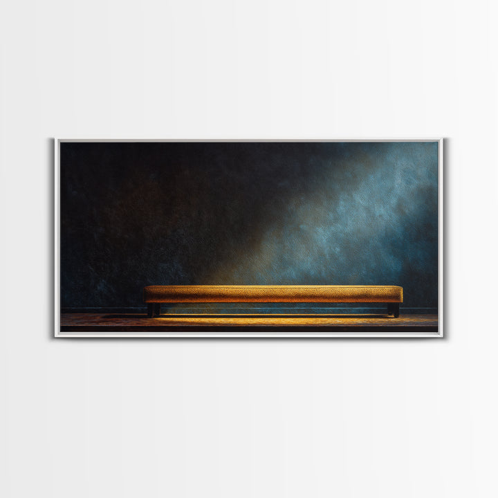 Soundproof Foam Pattern Transformed into Art Canvas Print, Music Studio Art, Minimalist Decor, Studio Decor, Rhythm, MSA-2x1-15