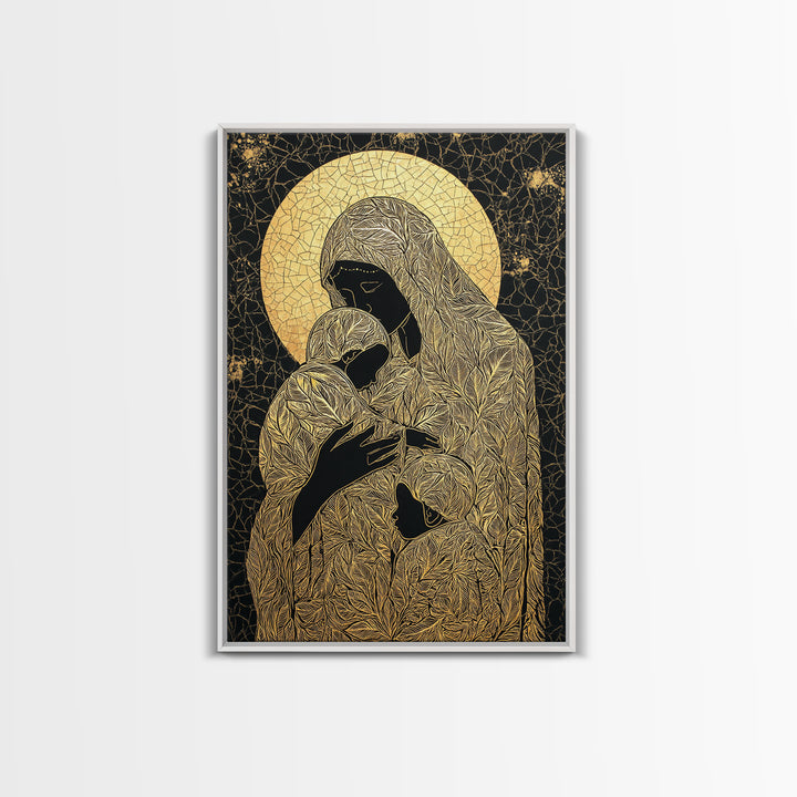 Hermes Greek God Leaping, Mythology Divine Messenger, Canvas Gold Art Print, Ancient Greek Wall Decor, Real Wood Frame