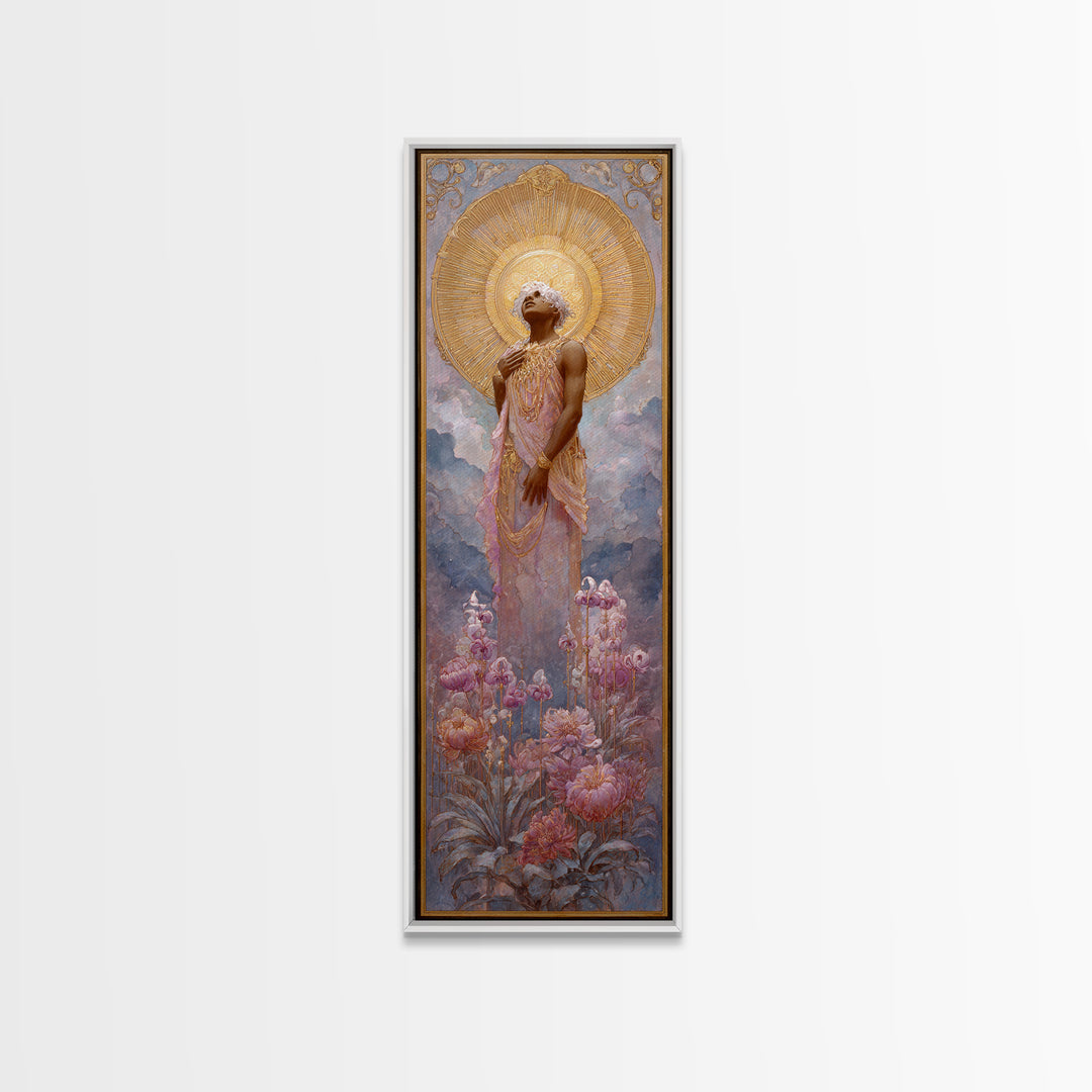 Apollo Sun God Canvas Print, Mythological Art, Canvas Painting, Living Room Decor, Fine Art, Legend, Textured Painting, MYT-1x3-18